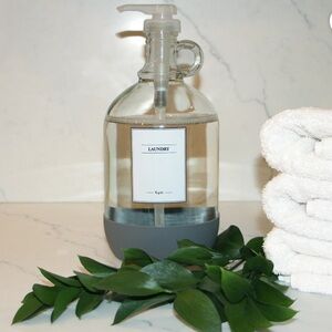 Glass Laundry Detergent Dispenser